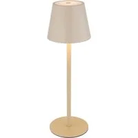 OTTO home LED Tischleuchte Alennia Akkuleuchte inkl. Flaschenaufsatz, Memoryfunktion, LED fest integriert, warmweiß - kaltweiß, stufenloser Touchdimmer, Farben fixierbar, USB-C, Akkulampe, CCT