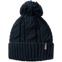 Jack Wolfskin Beanie Pompom Beanie mit Bommel