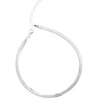 ELLAWIL Silberkette Schlangenkette Damenkette Halskette Schmuck Silberkette (GESCHENKIDEE, Kettenlänge 40 cm verlängerbar um 5 cm, Sterling Silber 925), inklusive Geschenkschachtel