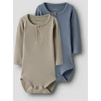 Name It Langarmbody NBMKAB 2P LS BODY NOOS (Packung, 2-tlg)
