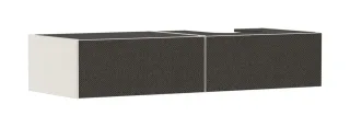 Hansgrohe Xevolos E Waschtischunterschrank Sandbeige Matt 1370/550 mit 2 Schubkästen für Konsole mit 54323660