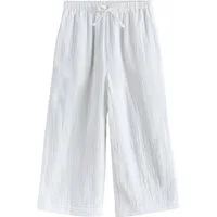 Next Palazzohose Leinenhose mit weitem Bein (1-tlg)