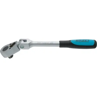 HAZET Umschaltknarre mit Gelenk, kurz Vierkant 10 mm (3/8 Zoll) - 8816GK