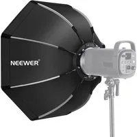 Neewer Softbox 65cm/90cm Achteckige Softbox mit Schnellverschluss, mit Bowens Mount, Kompatibel mit Neewer und anderen Bowens Mount Leuchten