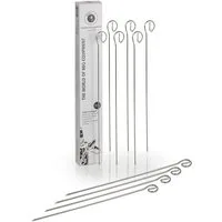Buddy's Grillspieß Buddy´s BBQ (Set, 12-St), Schaschlikspieße, Edelstahl, wiederverwendbar, 30 cm