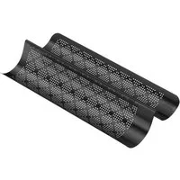 Kaiser Backformen Brotbackform Kaiser Baguetteform perforiert