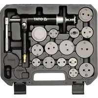 Yato Werkzeugset Pneumatisches Bremskolbenrücksteller-Set, 16-teilig