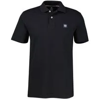 LERROS Poloshirt Poloshirt mit Waffelstruktur, grosse Größen