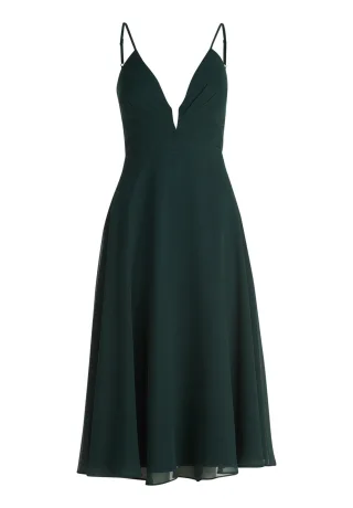 VM by Vera Mont - Chiffonkleid Dusty Slate - Gr. - 38
