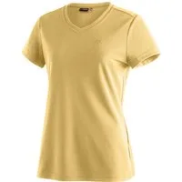 Maier Sports T-Shirt Trudy Damen Kurzarmshirt, leichtes Sommer Funktionsshirt, V-Ausschnitt
