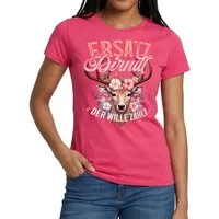 Spreadshirt T-Shirt Ersatz Dirndl Trachten T-Shirt Für Damen Und Kinder Frauen T-Shirt (1-tlg)