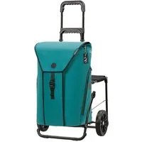 Andersen Einkaufstrolley Komfort Shopper Oli.P 3.0 petrol, Thermofach 16 Liter, klappbar, belastbar bis 50kg, wasserabweisend