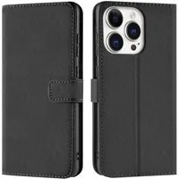 CoolGadget Handyhülle Wallet Klapp Tasche Book Case für Apple iPhone 16 Pro 6,1 Zoll, Hülle Klapphülle Flip Cover Etui Schutzhülle