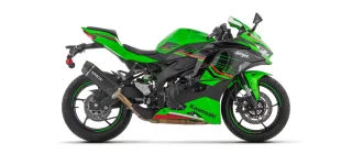 Sport Auspuff Arrow Indy Race EVO BLACK Kawasaki ZX-4R / ZX-4RR Bj.2023-2026 EURO5/EURO5+ / +ABE