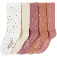 vertbaudet Socken Mädchen Socken BASIC 5er-Pack