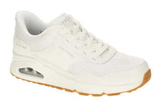 Skechers 177117 WHT Damen Slipper Halbschuhe wei? Air Cooled Memory Foam