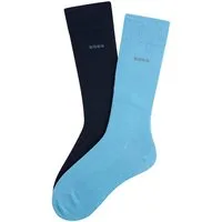 BOSS Businesssocken 2P RS Bamboo 1027 (Packung, 2-Paar) mit Strickbündchen