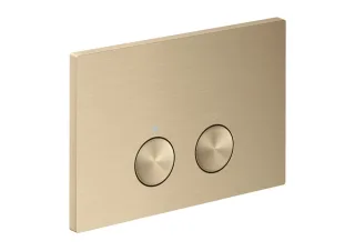 Hansgrohe Drückerplatte Axor FlushPlate für Hansgrohe iFrame Brushed Bronze,42531140 42531140