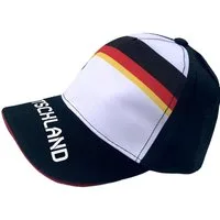 coole-fun-t-shirts Baseball Cap DEUTSCHLAND Kinder Basecap Schirmmütze Fußball EM Europameisterschaft
