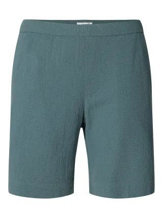 selected men - SLHREGCAL SHORTS Balsam Green - Gr. - L