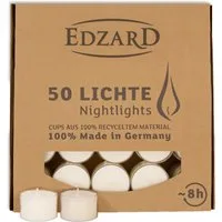 EDZARD Teelicht Teelichter 50 Stück (Set, 50 Stück), Marke WENZEL