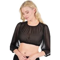 Berwin & Wolff Dirndlbluse Dirndlbluse - LOUISA - schwarz