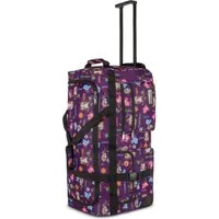 normani Reisetasche Reisetasche mit 3 Rollen 80 Liter, Trolley mit leichtläufigen Rollen