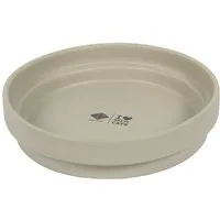 D&D Napf D&D Trinknapf ACE - beige Fassungsvermögen / Maße: 850ml - 20x20x4,5cm