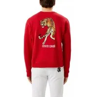 roberto cavalli Sweatshirt Firenze Tiger Sweatshirt Unisex Ob Freizeit, Streetwear oder als Statement-Piece
