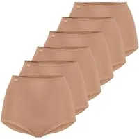 sloggi Slip 24/7 Cotton weicher Baumwoll-Jersey, höher geschnitten im 6er Pack