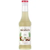 MONIN Getränke-Sirup, Monin Kokosnuss Sirup exotisch frisch Kokosnuss Geschmack fein 250 ml