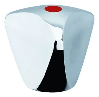 Grohe Griff Trecorn-de-Luxe 08017 Markierung rot 1/2" chrom, 08017000 08017000