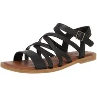 TOMS Toms 10019745 Sephina - Damen Schuhe Sandaletten - Black Sandale