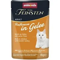 Animonda vom Feinsten Raffinesse in Gelee Adult reich an Huhn mit Pute 85 g - 2, für: Katze