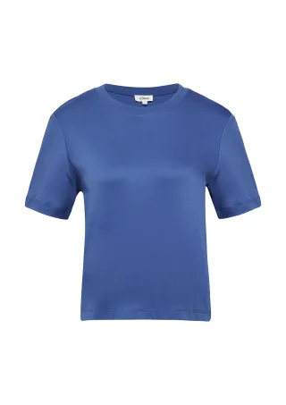 s.Oliver - T-Shirt blau - Gr. - 44