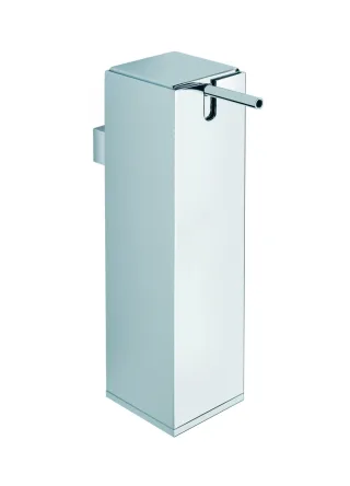 Neuesbad Wand Seifenspender NIKA, weiss-chrom 53660116