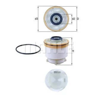 Mahle Kraftstofffilter Fiat Fullback Mitsubishi L200 Pajero 2,4