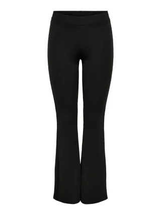 ONLY - ONLFEVER STRETCH FLAIRED PANTS JRS NOOS black 1 - Gr. - S