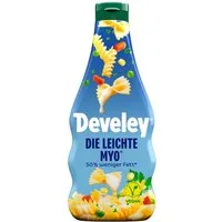 Develey Saucen, Develey Die Leichte MYO vegane Salatcreme cremig mild servieren 500ml