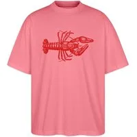 Spreadshirt T-Shirt Hummer Illustration Print Delikatesse Oversize Unisex T-Shirt (1-tlg)
