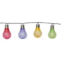 STAR TRADING LED-Lichterkette Glow, 10-flammig, Kunststoff, ca.1,8 m Länge, Solarpanel, Akku, outdoor, Vierfarb-Karton