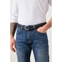 JP1880 Hüftgürtel Flechtgürtel mit Leder Stetchkomfort