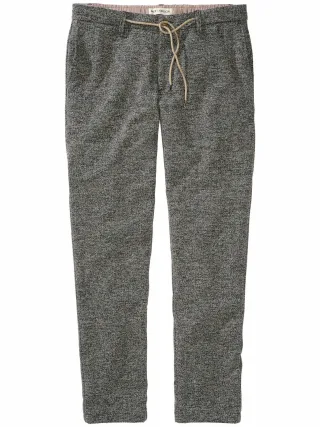 Mey & Edlich Herren Salt-and-Pepper-Chino Grau 54 % Polyester, 39 % Baumwolle, 6 % Polyamid 1 % Elasthan