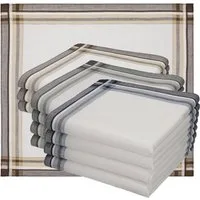 Betz Taschentuch 12 Stück Herren Stoff Taschentücher Set LUX 1 40x40cm