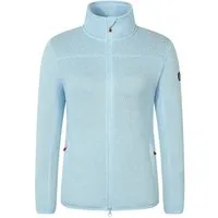Blue Wave Fleecejacke Nissa Damen Jacke Nissa in Strickoptik mit Stehkragen und Reißverschluss