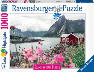 Ravensburger Puzzle 16740 - Reine Lofoten (Scandinavien Norwegen) [1.000 Teile]