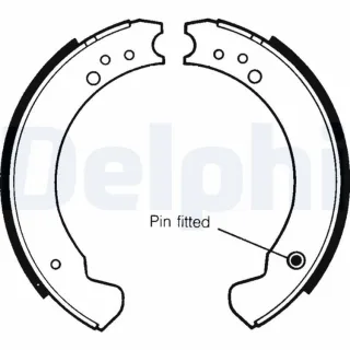 Delphi Bremsbacken hinten Land Rover 110/127 88/109 90 Defender