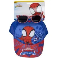 MARVEL Baseball Cap Marvel Spidey Kinder Basecap Baseball Kappe Mütze plus Sonnenbrille (1-St)