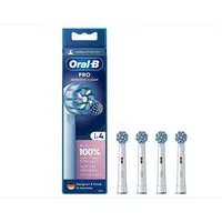 Oral-B Aufsteckbürsten Pro Sensitive Clean, X-förmige Borsten, 4 Stück
