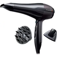 Remington Haartrockner Profi-Ionen Pro-Air AC5999, 2300 W, 130km/h, Profi-AC-Motor,3 Heiz-und 2 Gebläsestufen, 3 Aufsätze